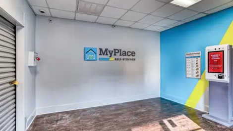 MyPlace Self Storage Fort Mill interior photo.