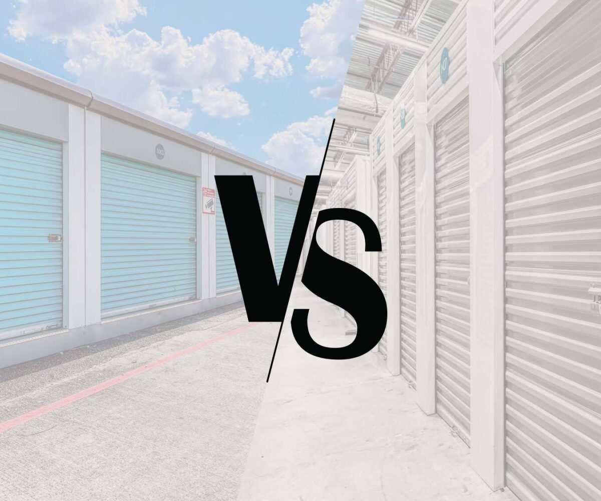 Drive Up Storage vs Climate Controlled Storage, which one is better for your belongings.