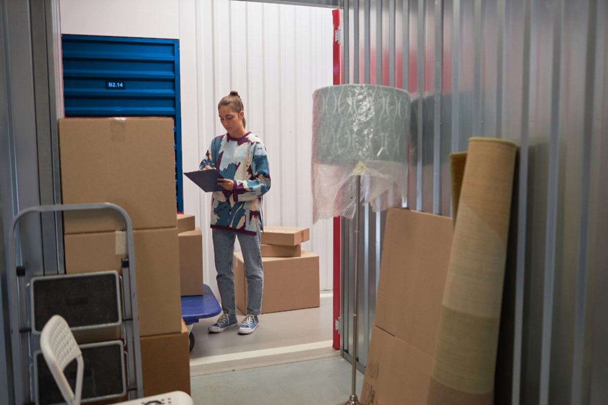 Storing Seasonal Items on a MyPlace Self Storage unit.