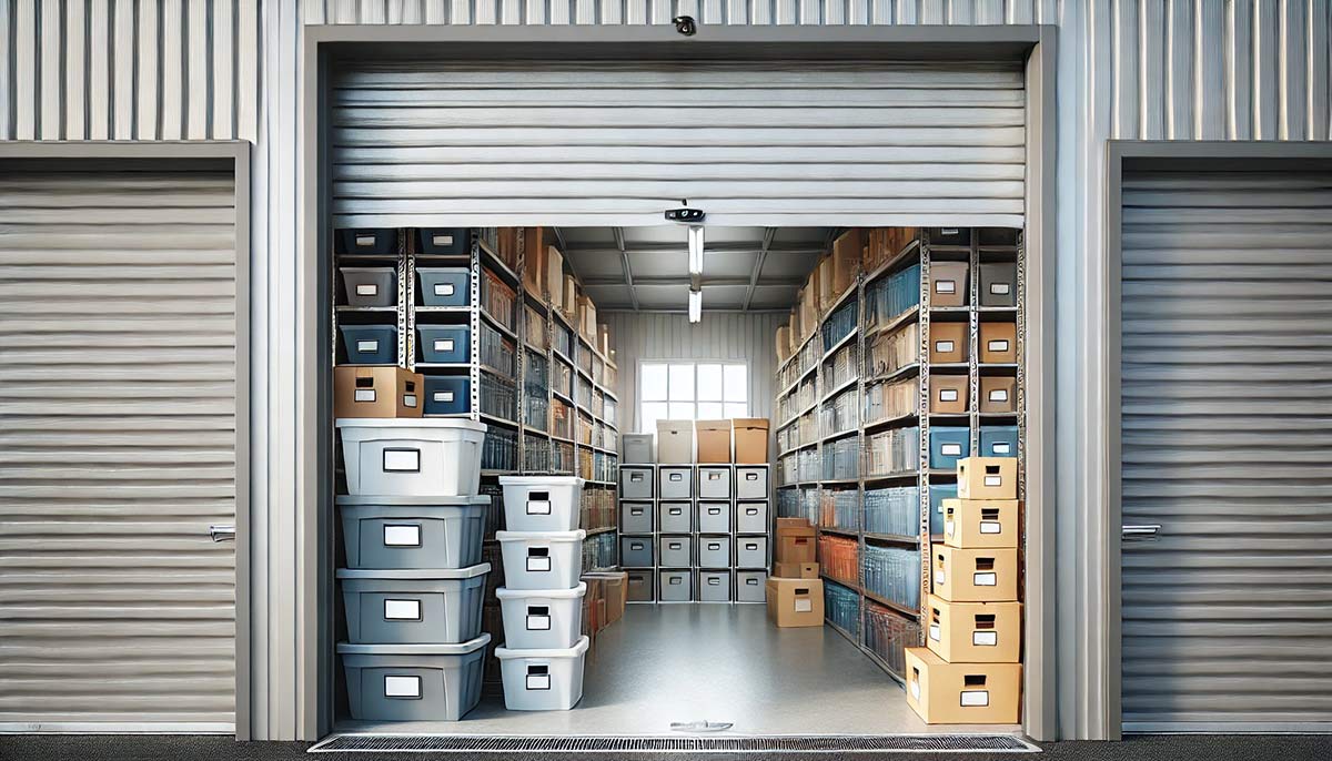 Protect Tax Documents and Sensitive Records in a self storage unit.