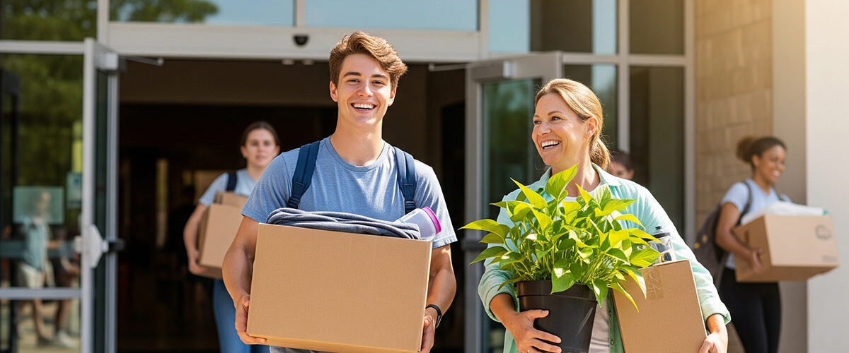 Dorm Move-in Day.